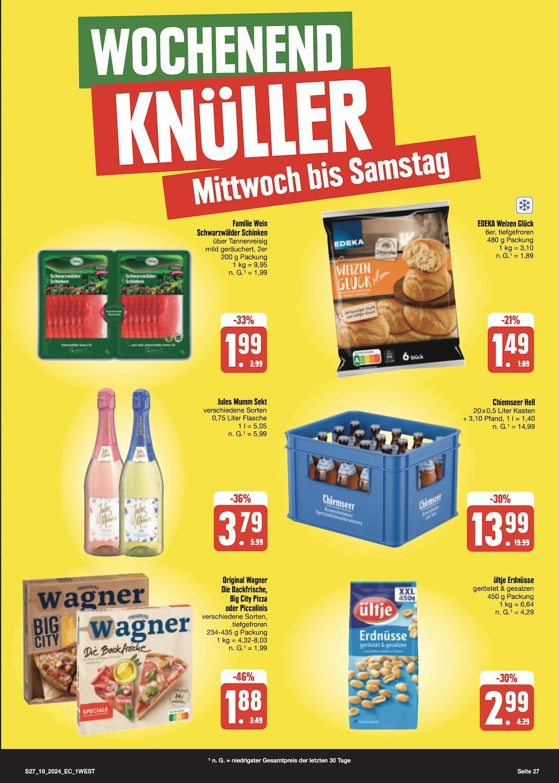 Edeka Prospekt ab Montag - Bayern Nord Seite 27