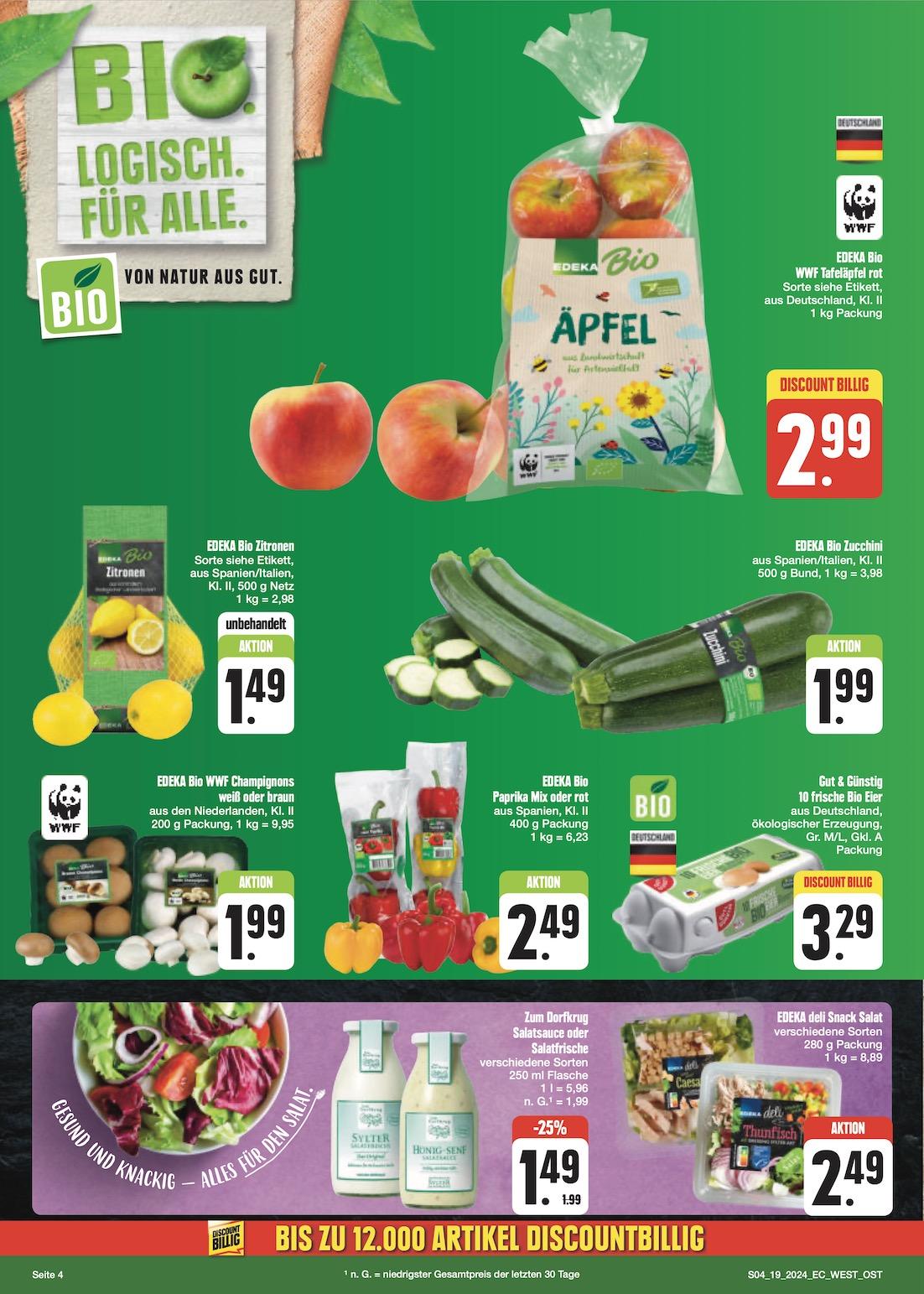 Edeka Prospekt ab Montag - Bayern Nord Seite 4