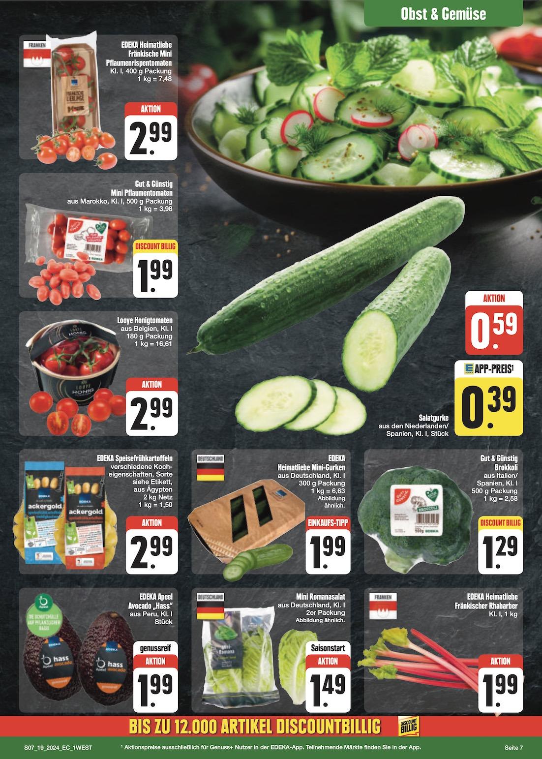Edeka Prospekt ab Montag - Bayern Nord Seite 7
