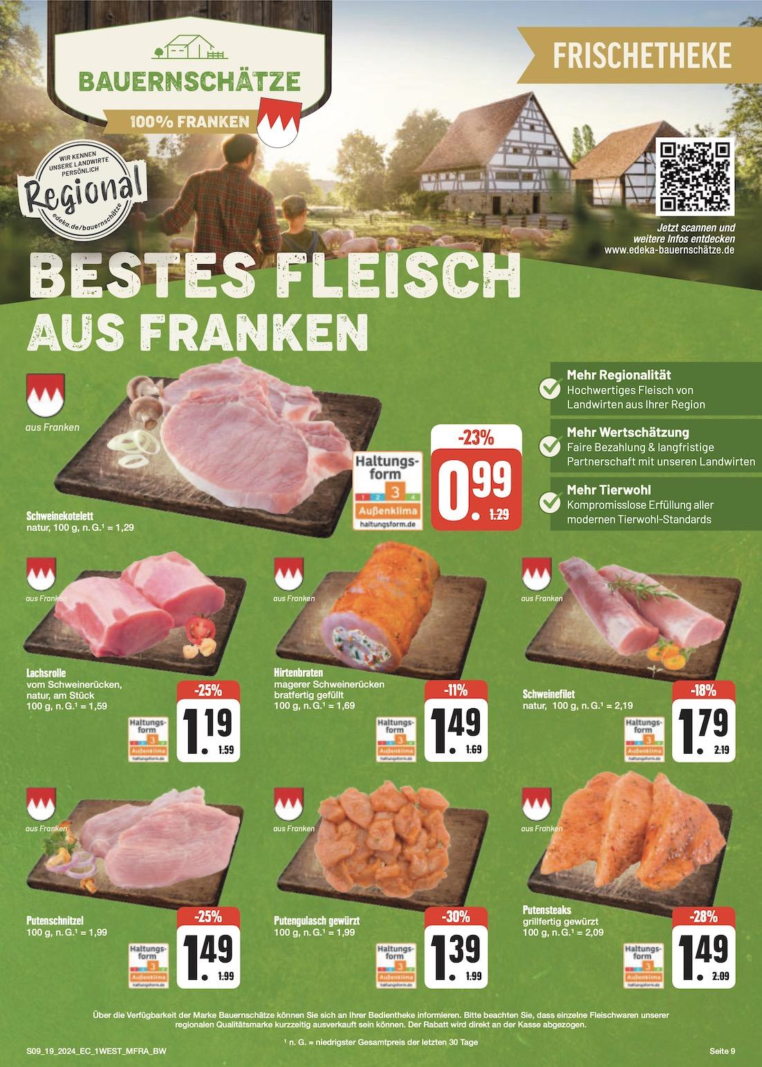 Edeka Prospekt ab Montag - Bayern Nord Seite 9