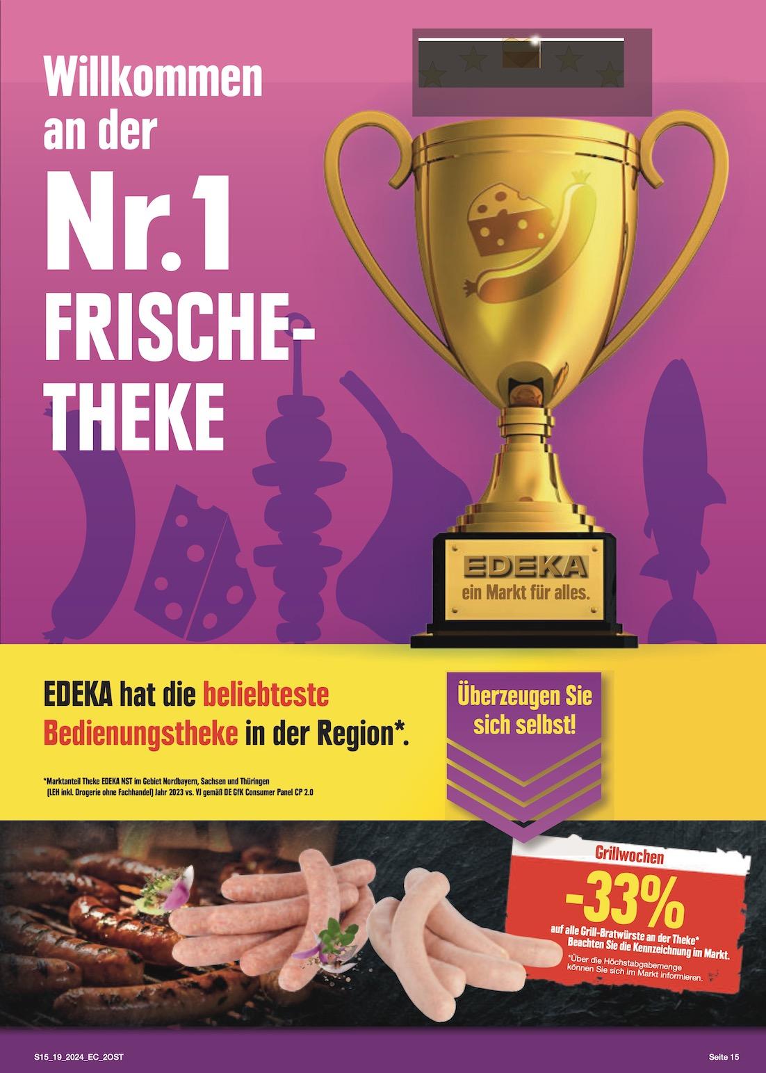Edeka Prospekt ab Montag - Sachsen Seite 15