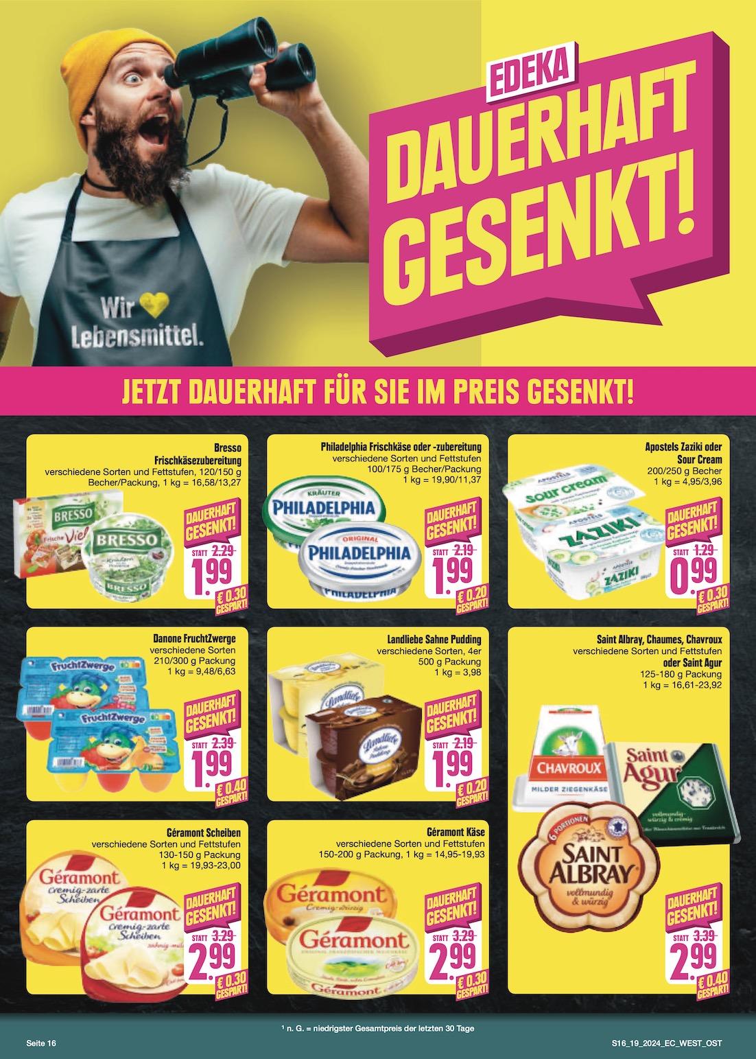 Edeka Prospekt ab Montag - Sachsen Seite 16