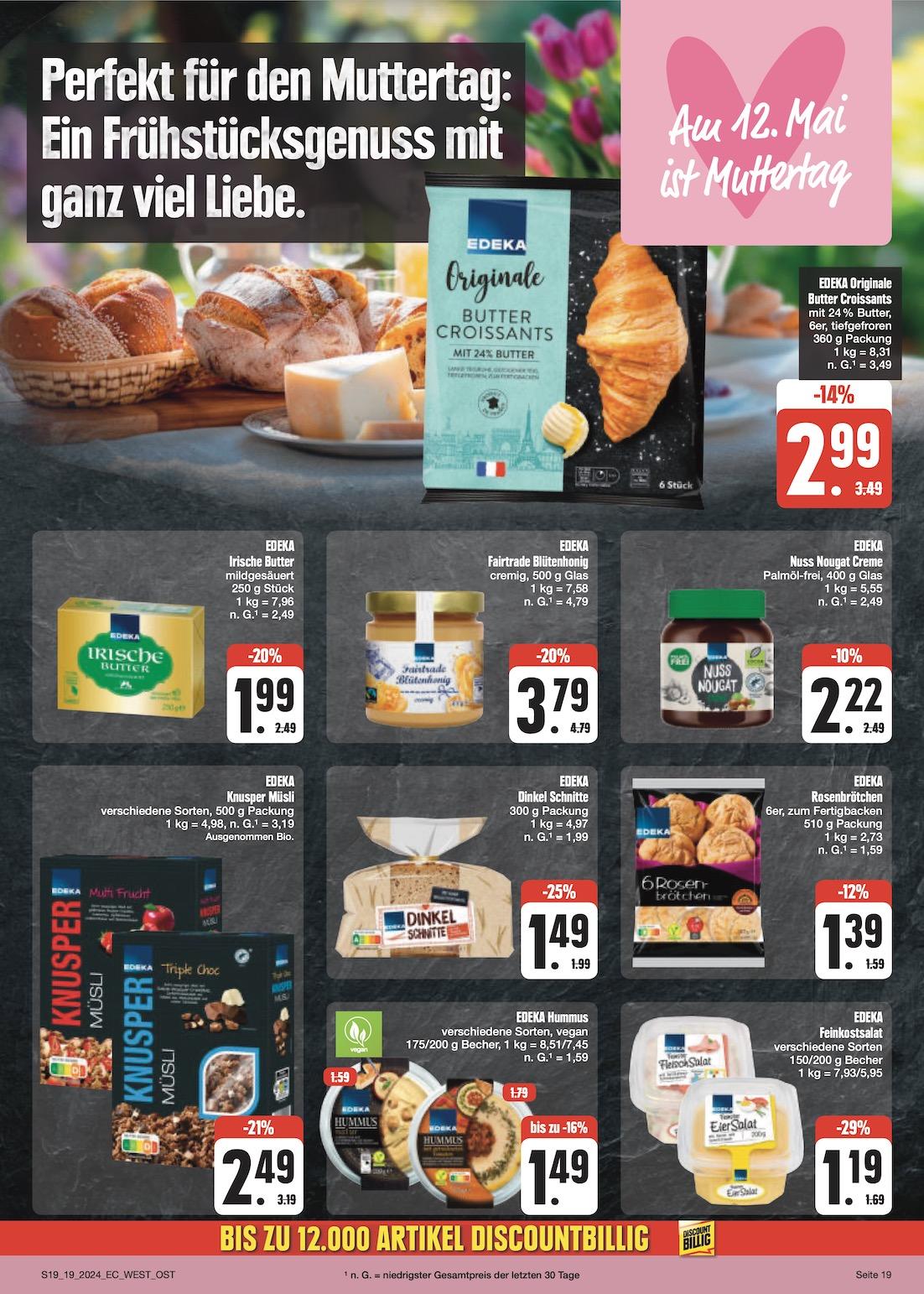Edeka Prospekt ab Montag - Sachsen Seite 19