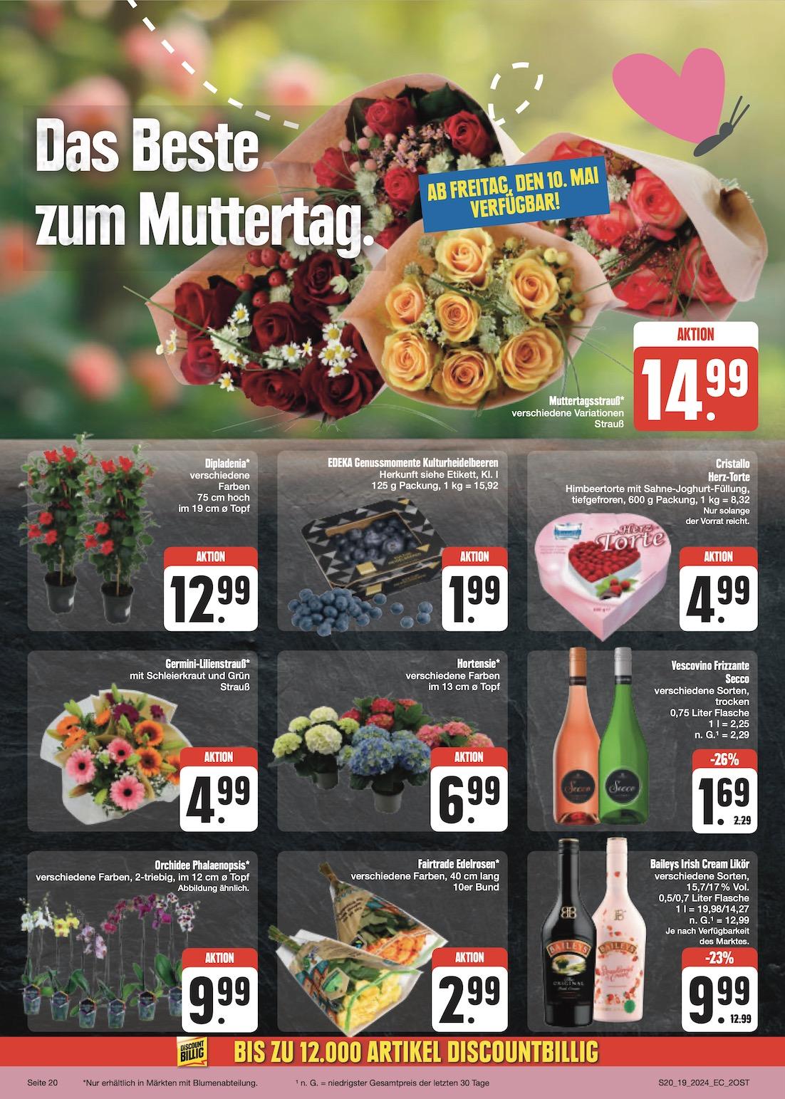 Edeka Prospekt ab Montag - Sachsen Seite 20