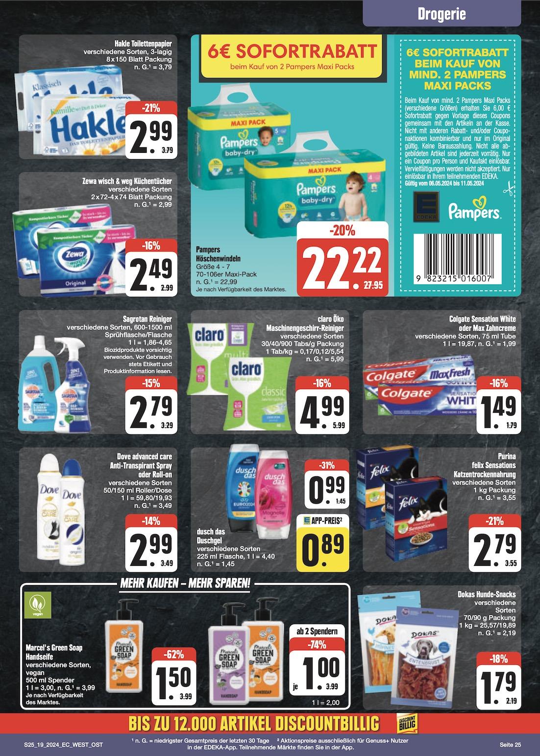 Edeka Prospekt ab Montag - Sachsen Seite 25