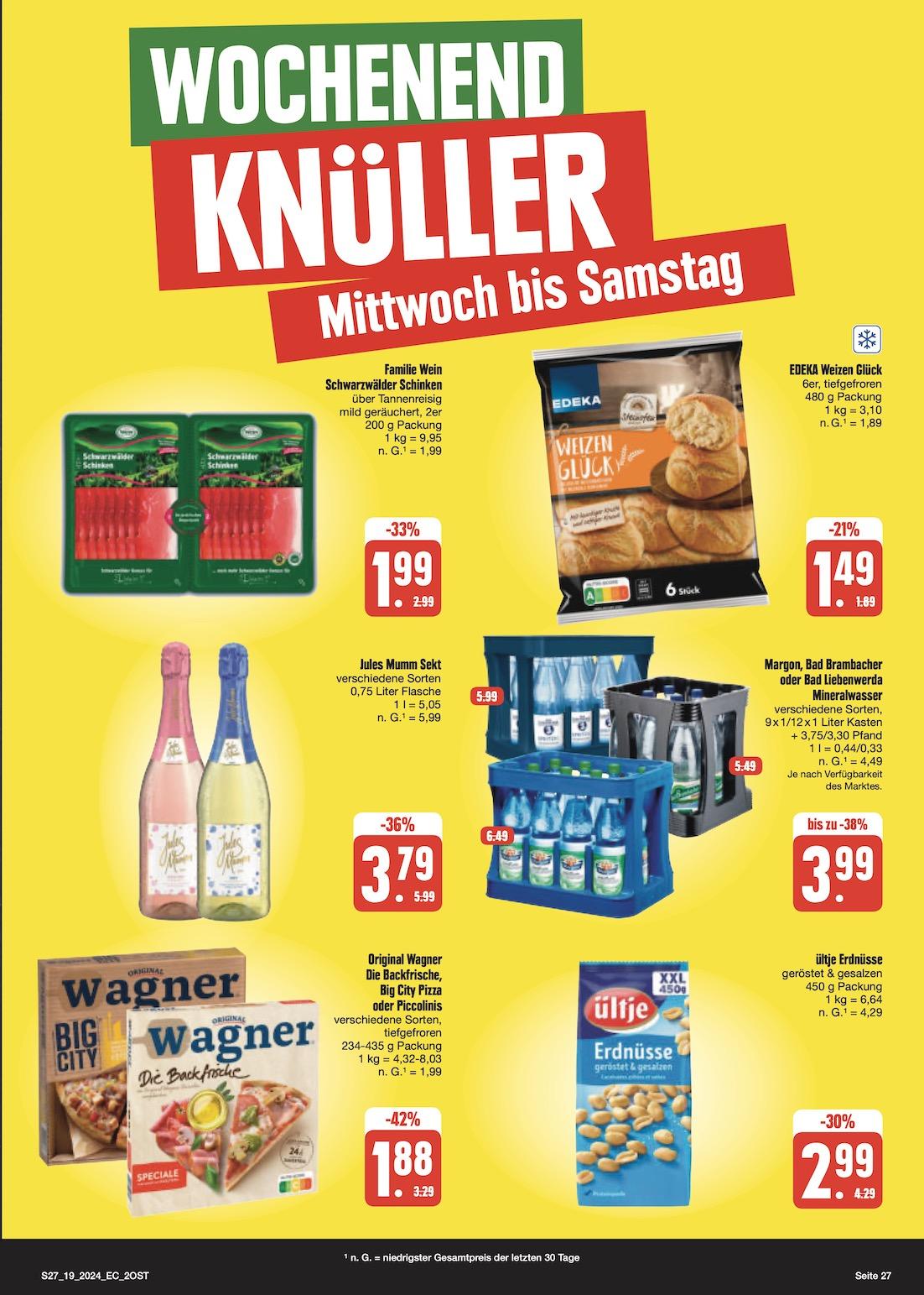 Edeka Prospekt ab Montag - Sachsen Seite 27