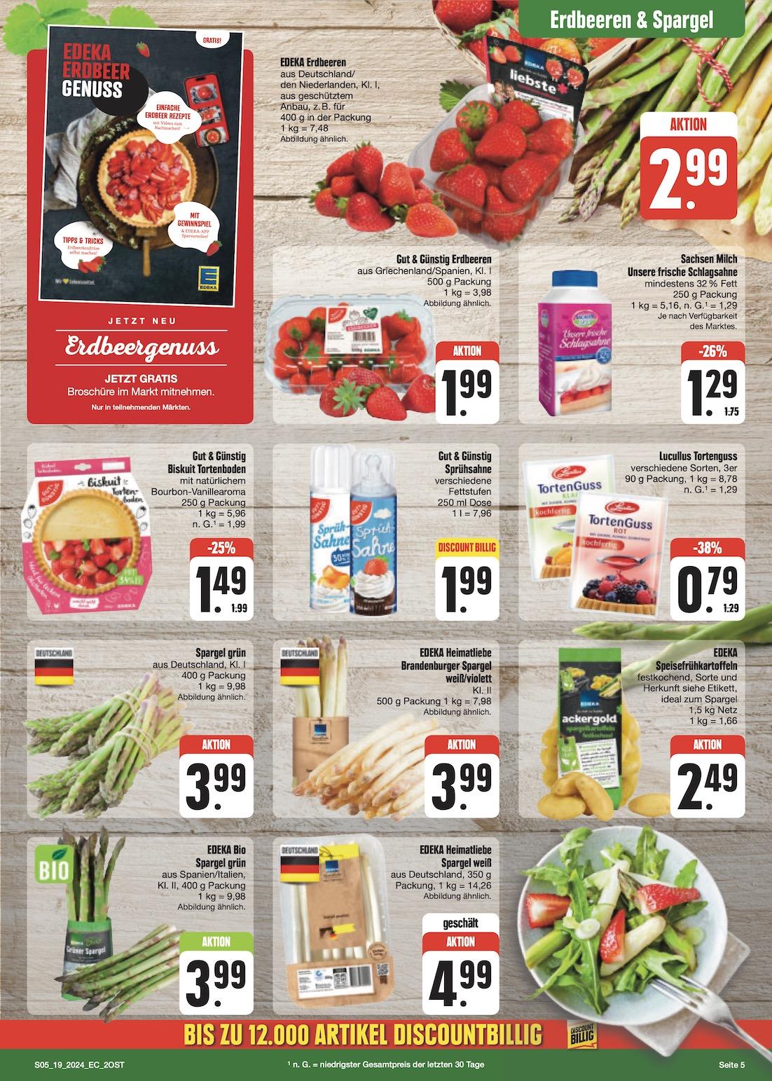 Edeka Prospekt ab Montag - Sachsen Seite 5