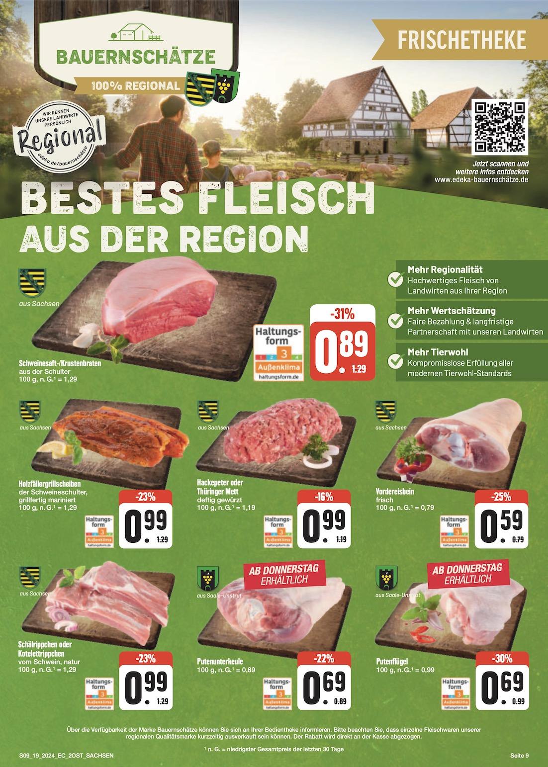 Edeka Prospekt ab Montag - Sachsen Seite 9