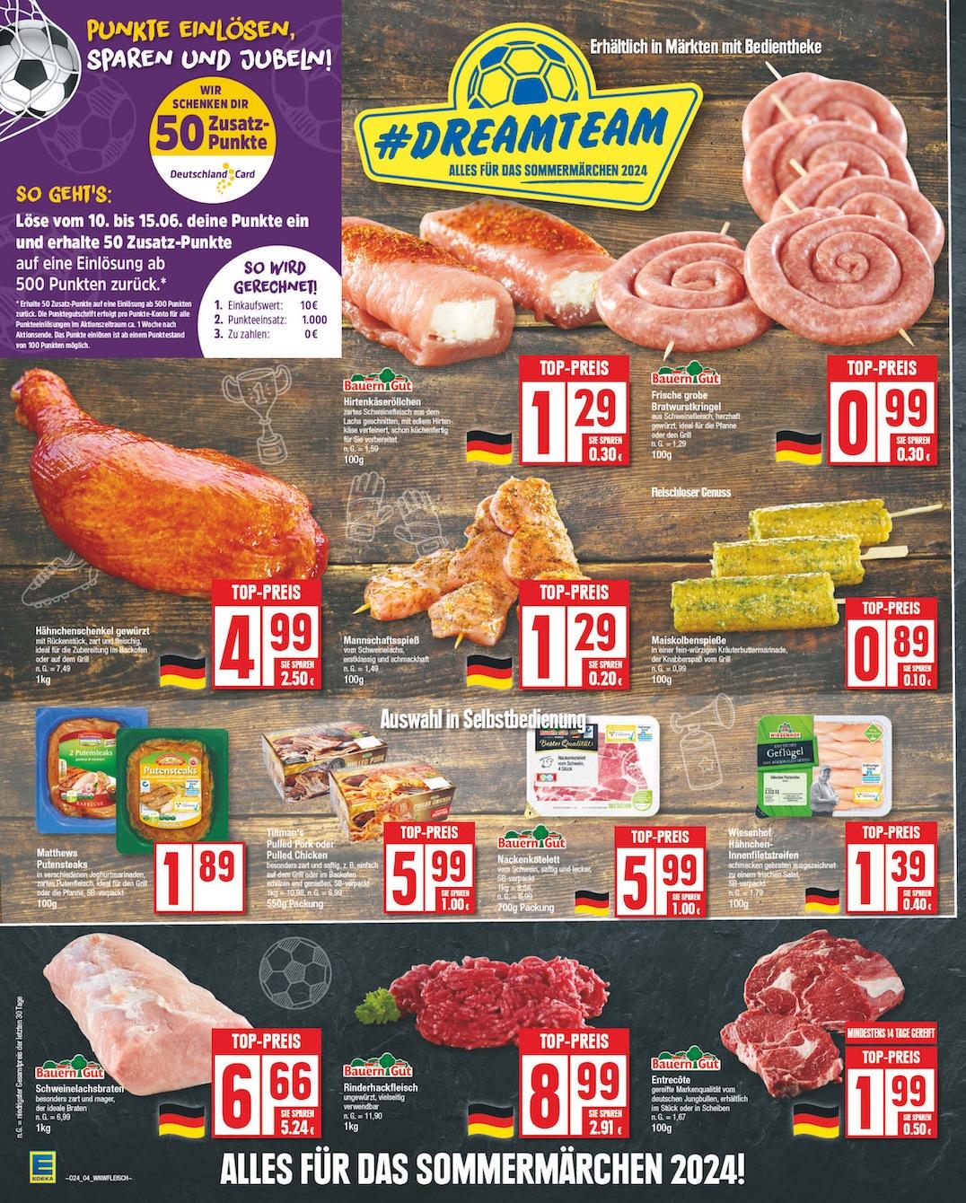 Edeka Prospekt ab Montag - Niedersachsen Seite 4