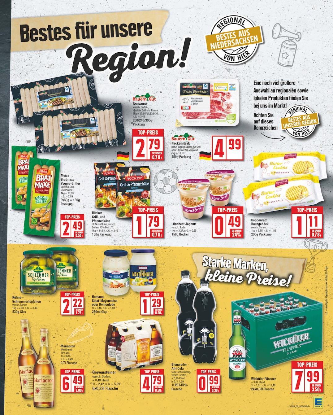 Edeka Prospekt ab Montag - Niedersachsen Seite 9