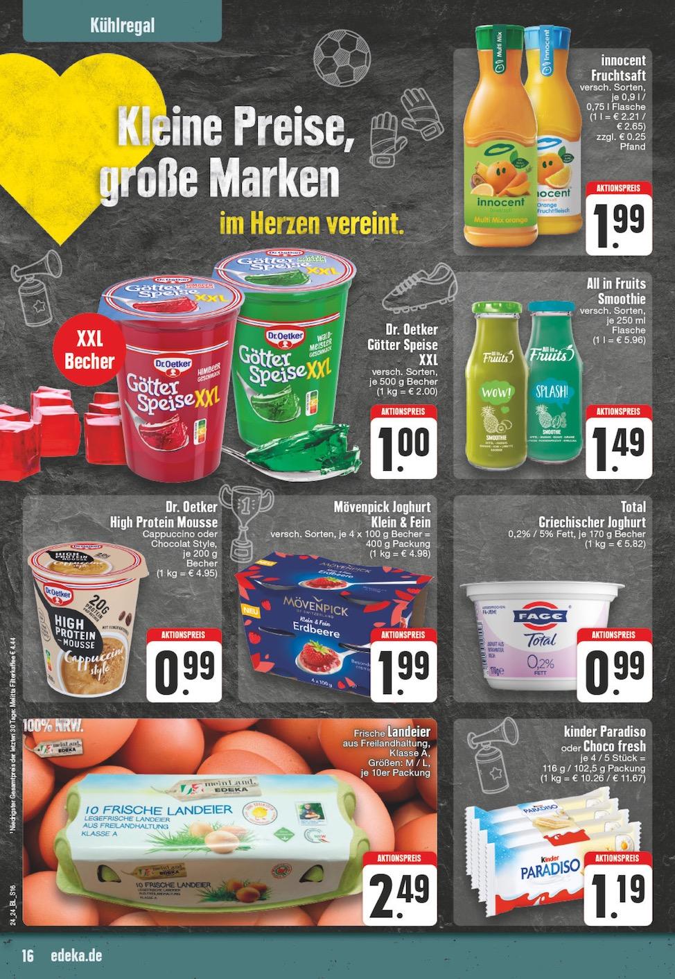 Edeka Prospekt ab Montag - Nordrhein - Westfalen Seite 16