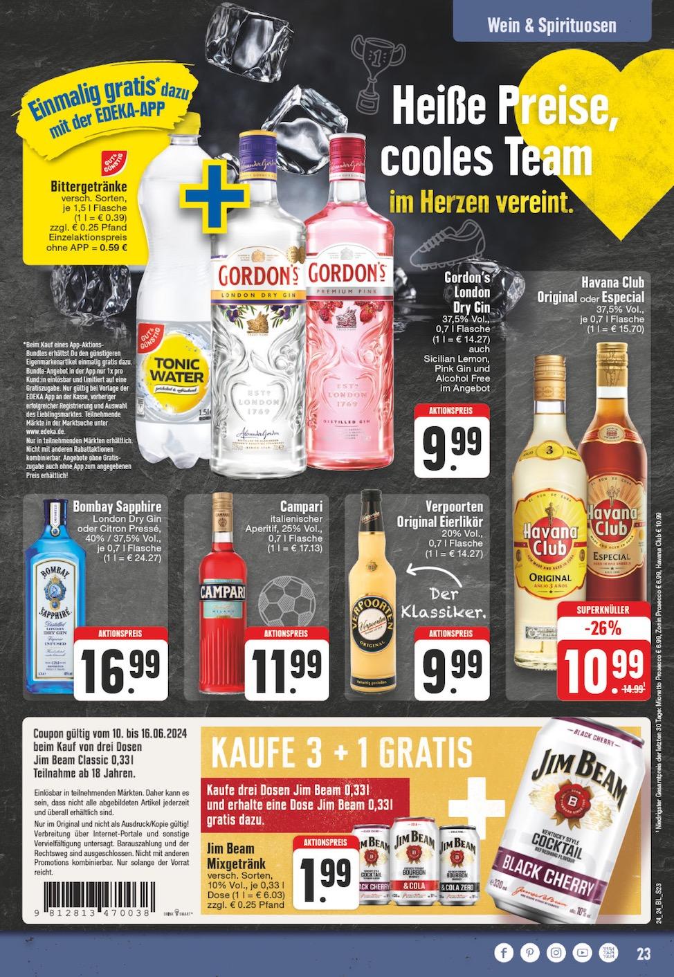 Edeka Prospekt ab Montag - Nordrhein - Westfalen Seite 23