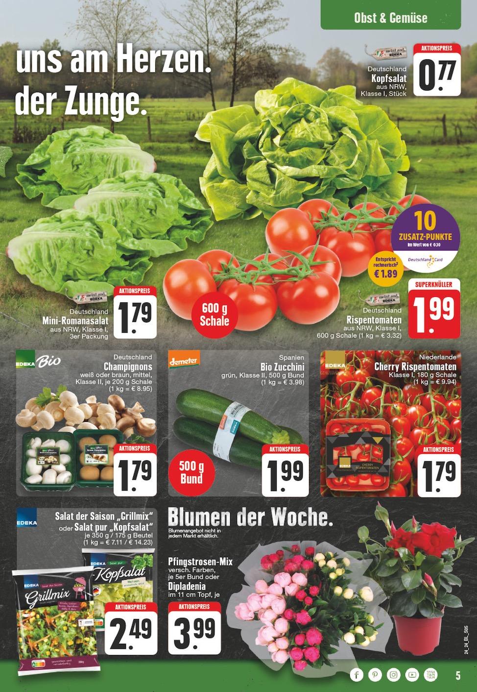 Edeka Prospekt ab Montag - Nordrhein - Westfalen Seite 5