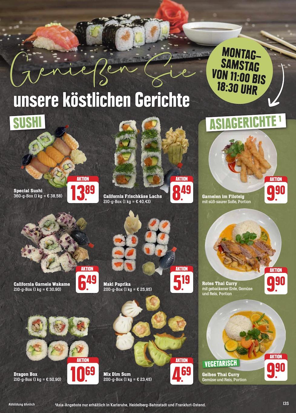 Edeka Prospekt ab Montag - Hessen Seite 13