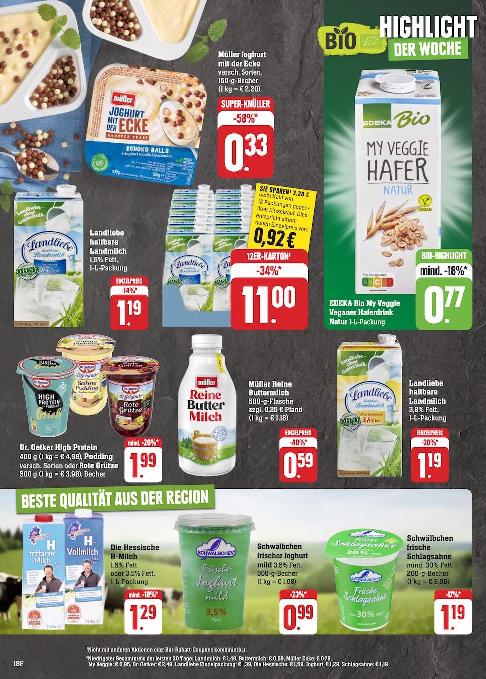 Edeka Prospekt ab Montag - Hessen Seite 18