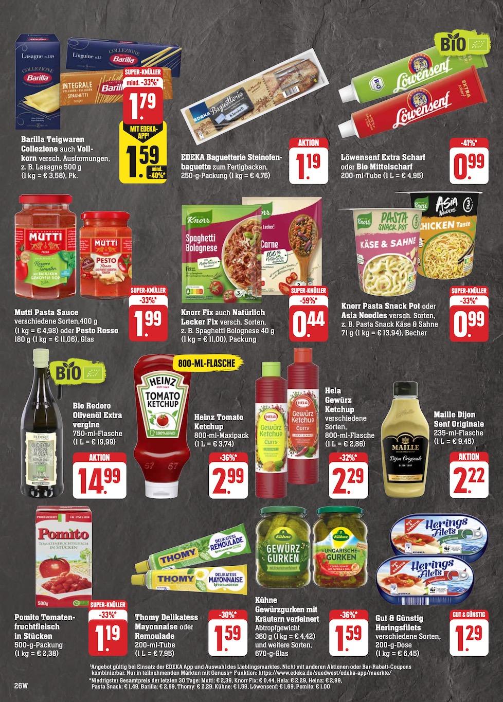 Edeka Prospekt ab Montag - Hessen Seite 26