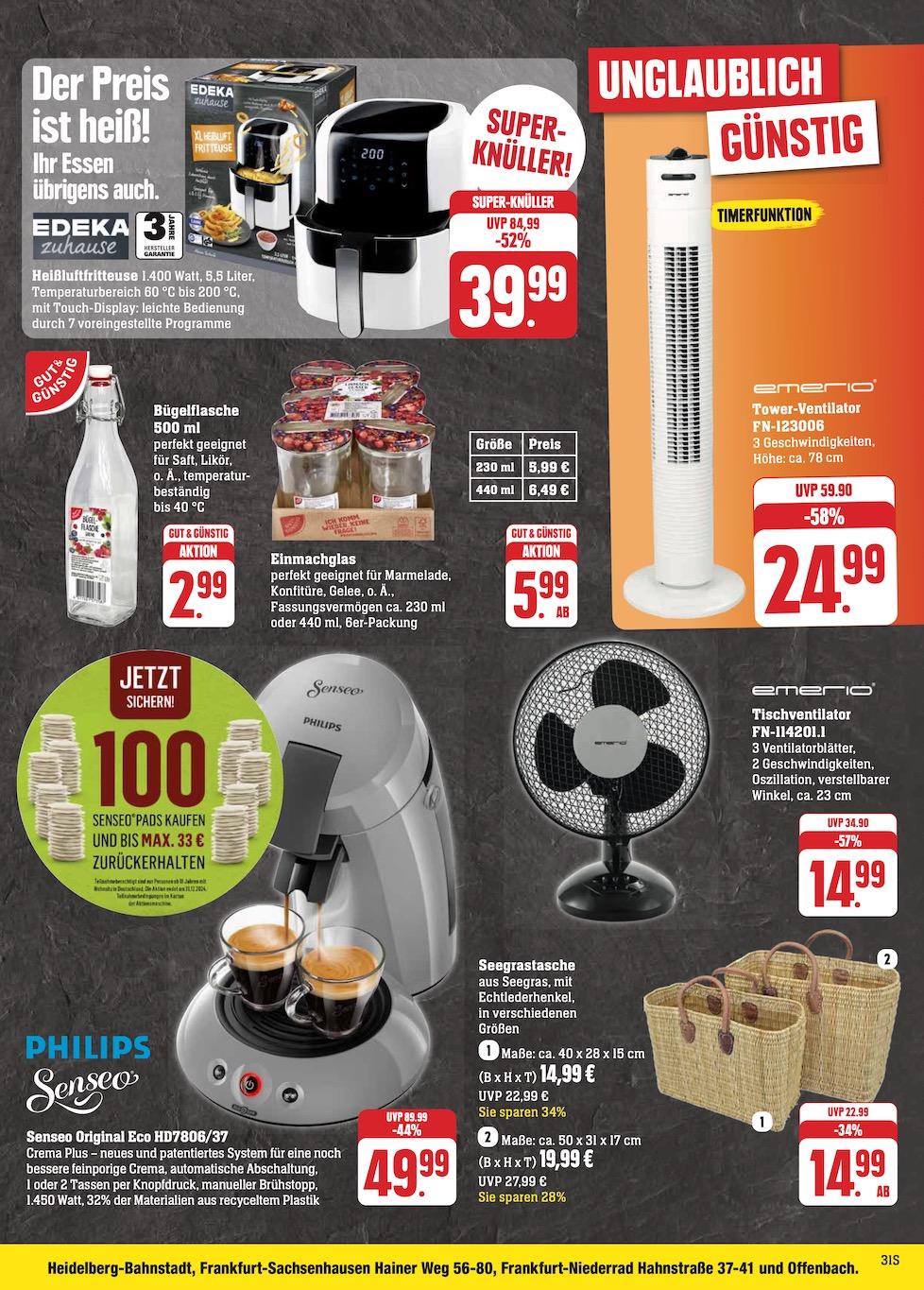 Edeka Prospekt ab Montag - Hessen Seite 31