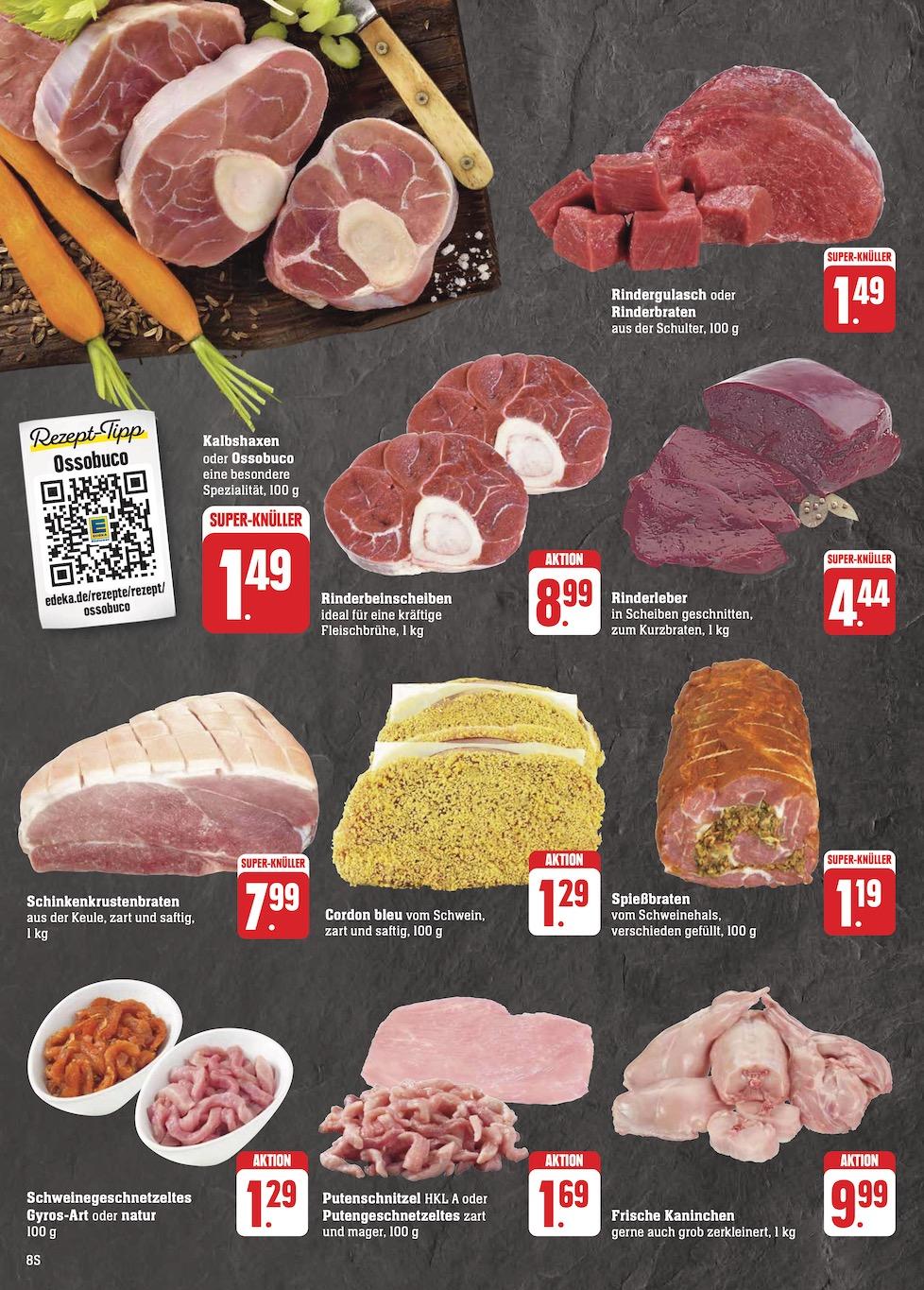 Edeka Prospekt ab Montag - Hessen Seite 8
