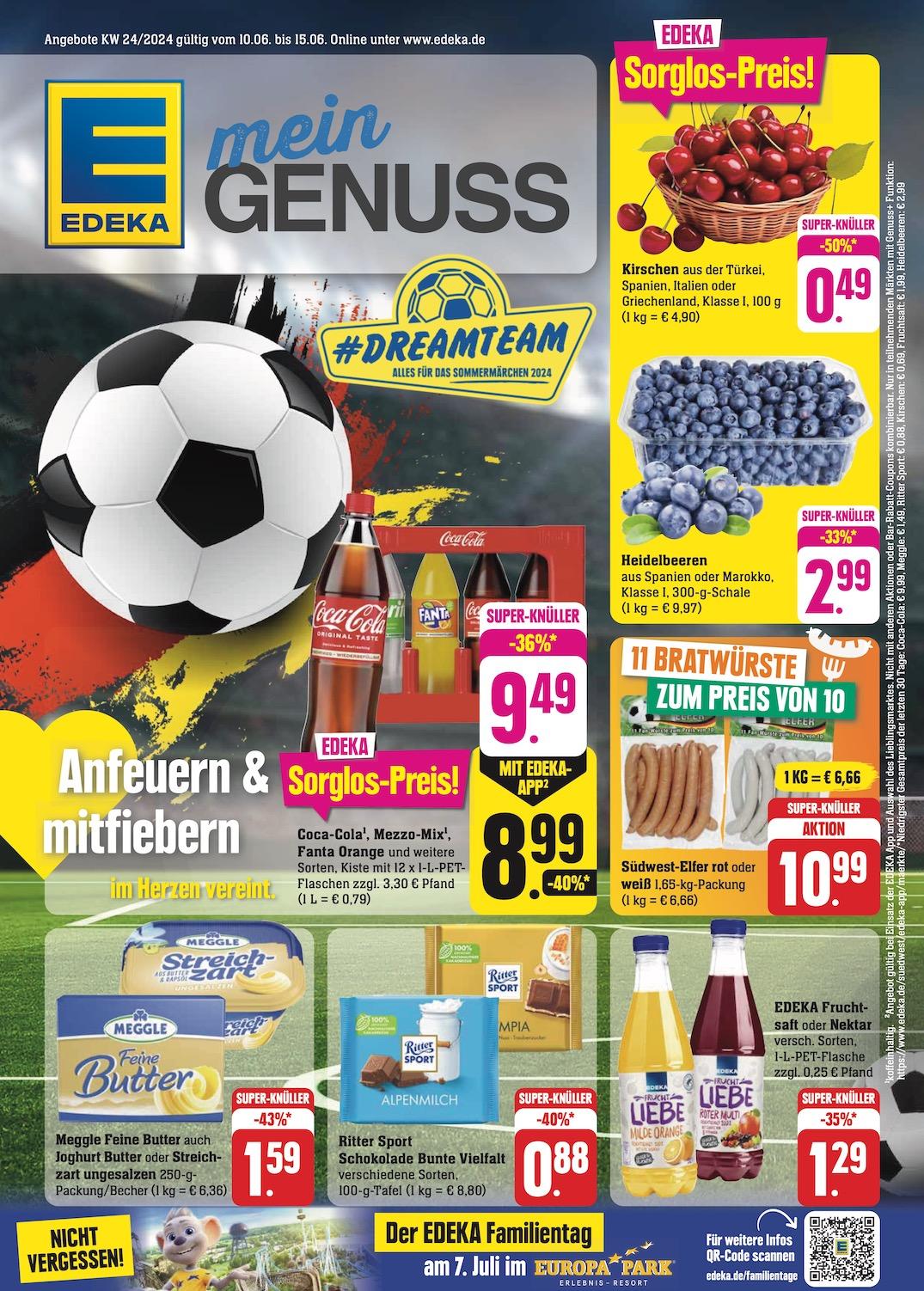 Edeka Prospekt ab Montag - Rheinland - Pfalz Seite 1