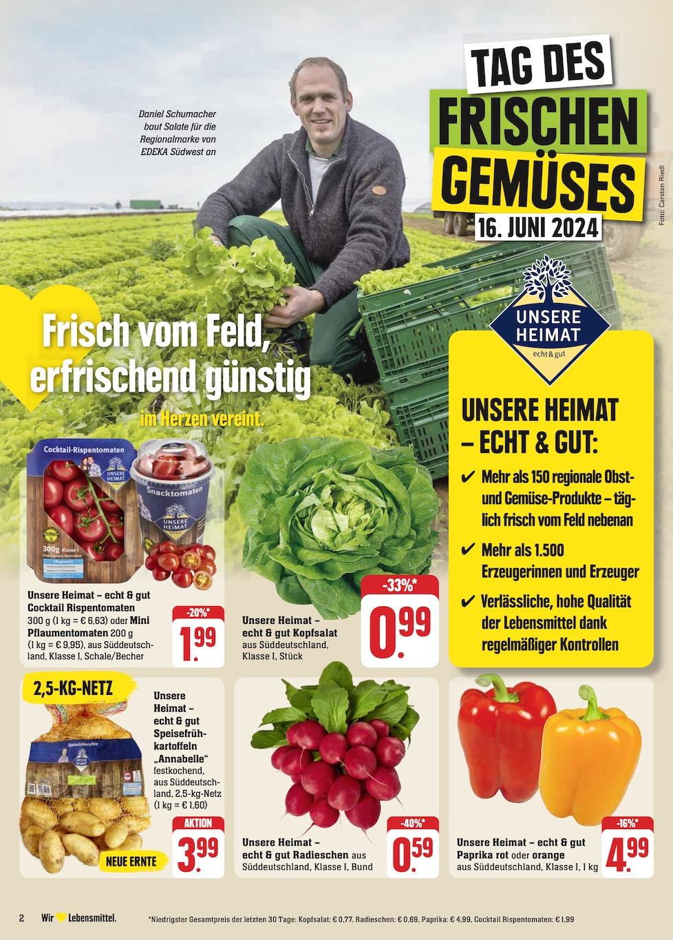 Edeka Prospekt ab Montag - Baden - Württemberg Seite 2
