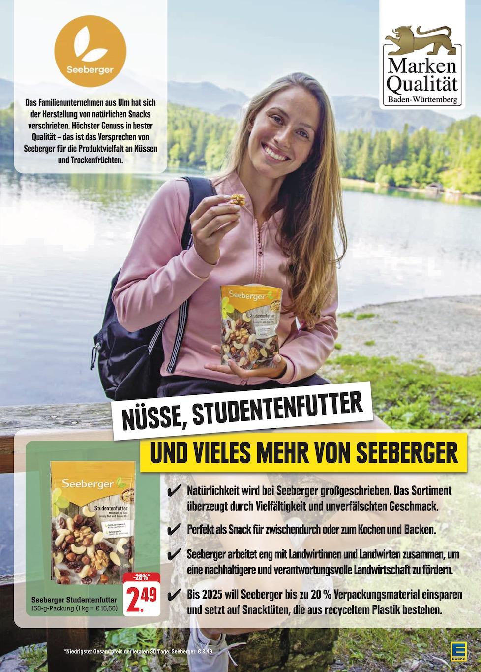Edeka Prospekt ab Montag - Baden - Württemberg Seite 21