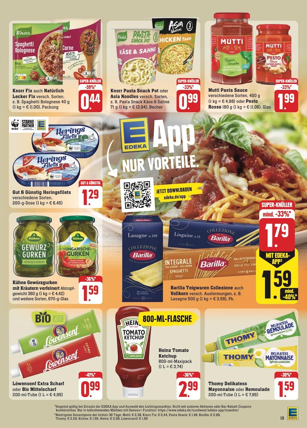 Edeka Prospekt ab Montag - Baden - Württemberg Seite 29