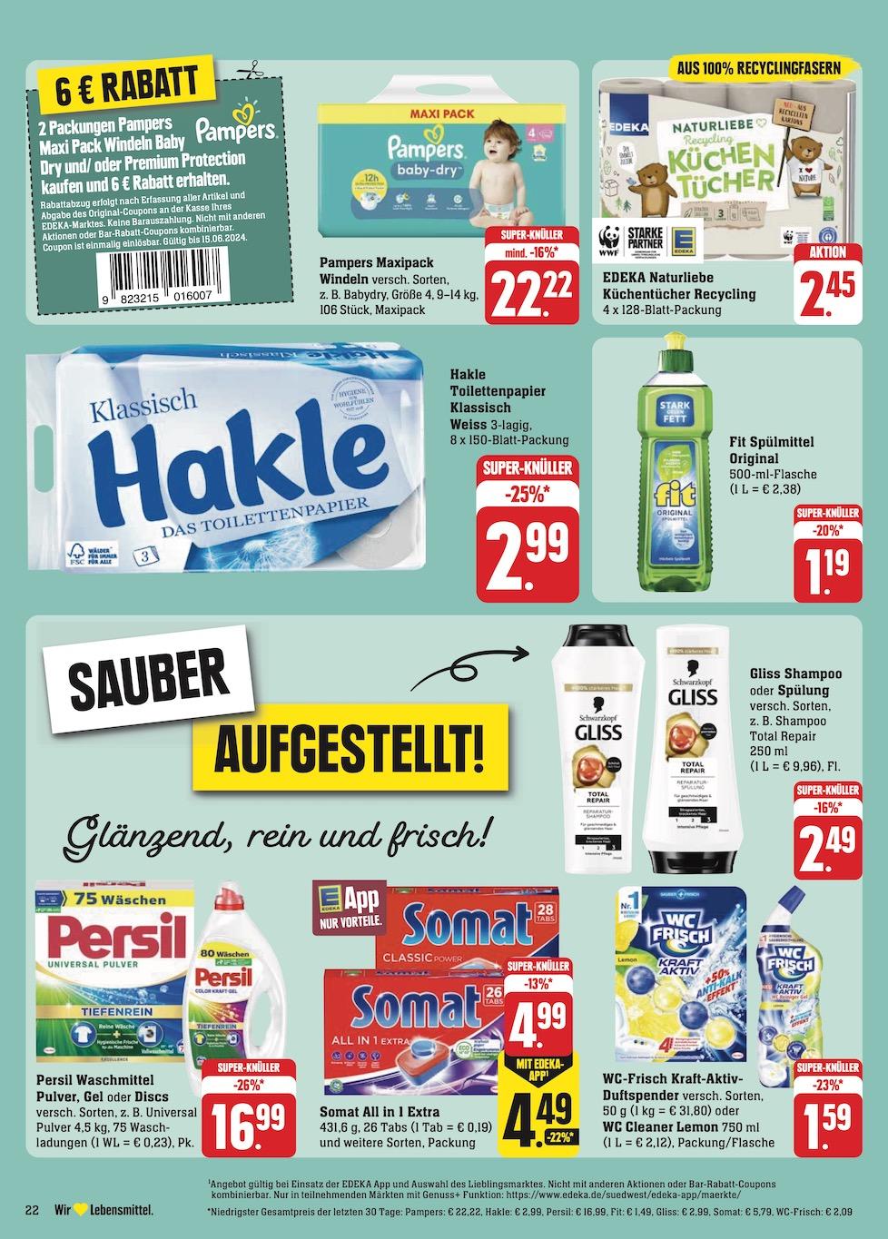 Edeka Prospekt ab Montag - Baden - Württemberg Seite 32