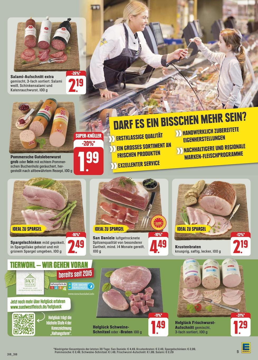 Edeka Prospekt ab Montag - Baden - Württemberg Seite 5