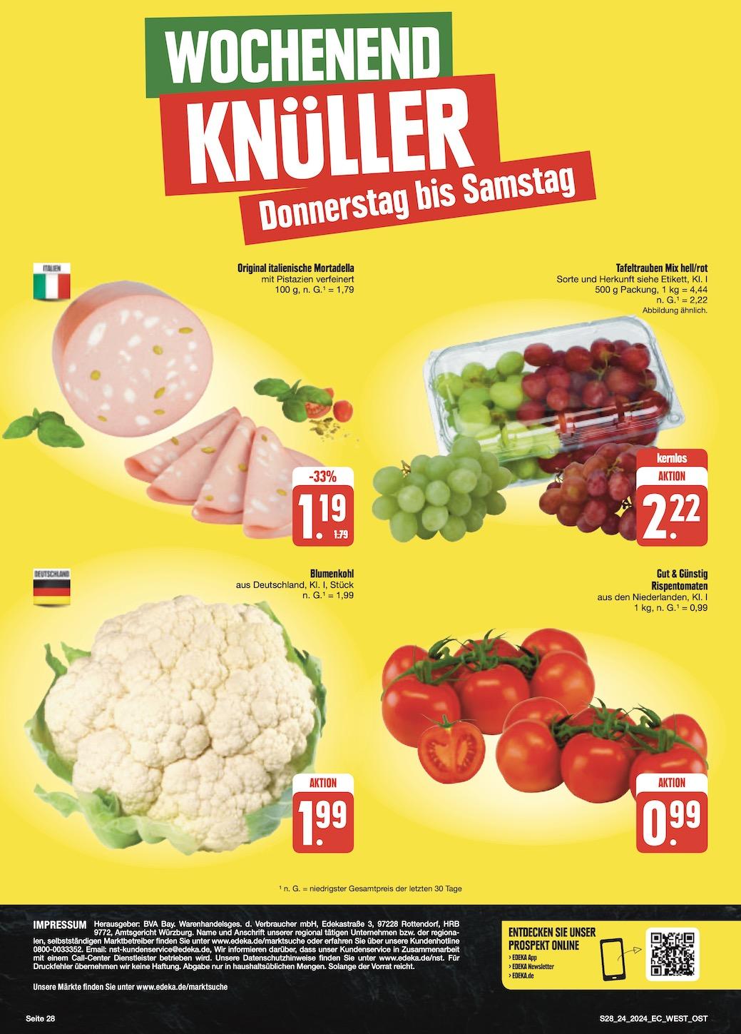 Edeka Prospekt ab Montag - Bayern Nord Seite 30