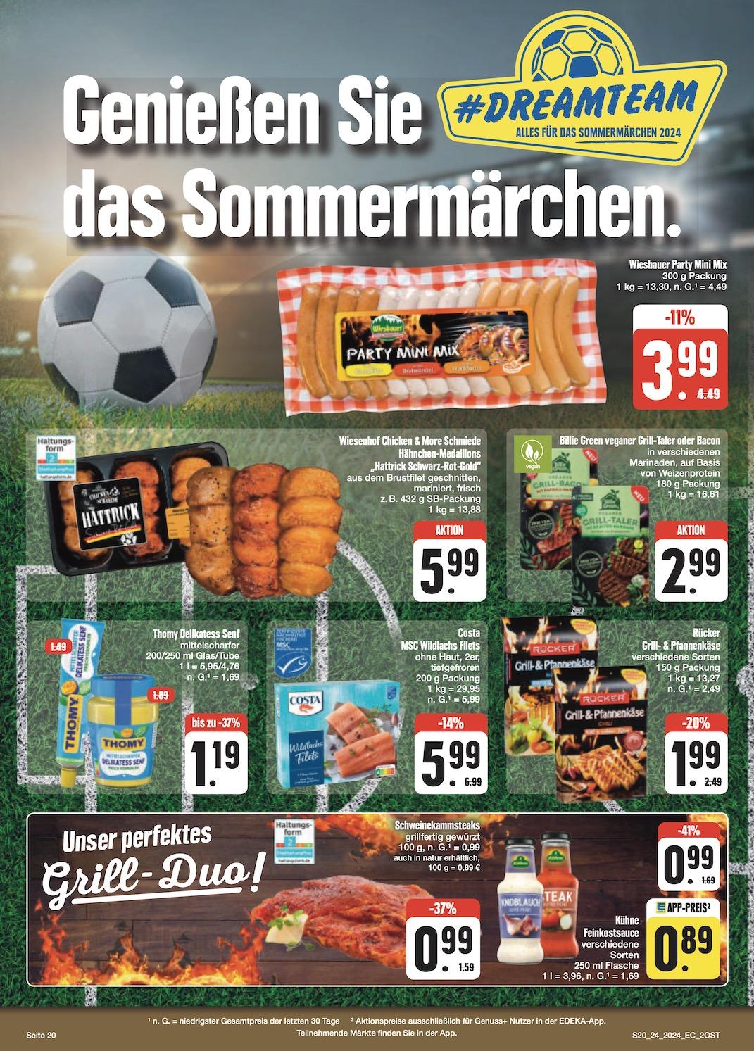 Edeka Prospekt ab Montag - Sachsen Seite 22