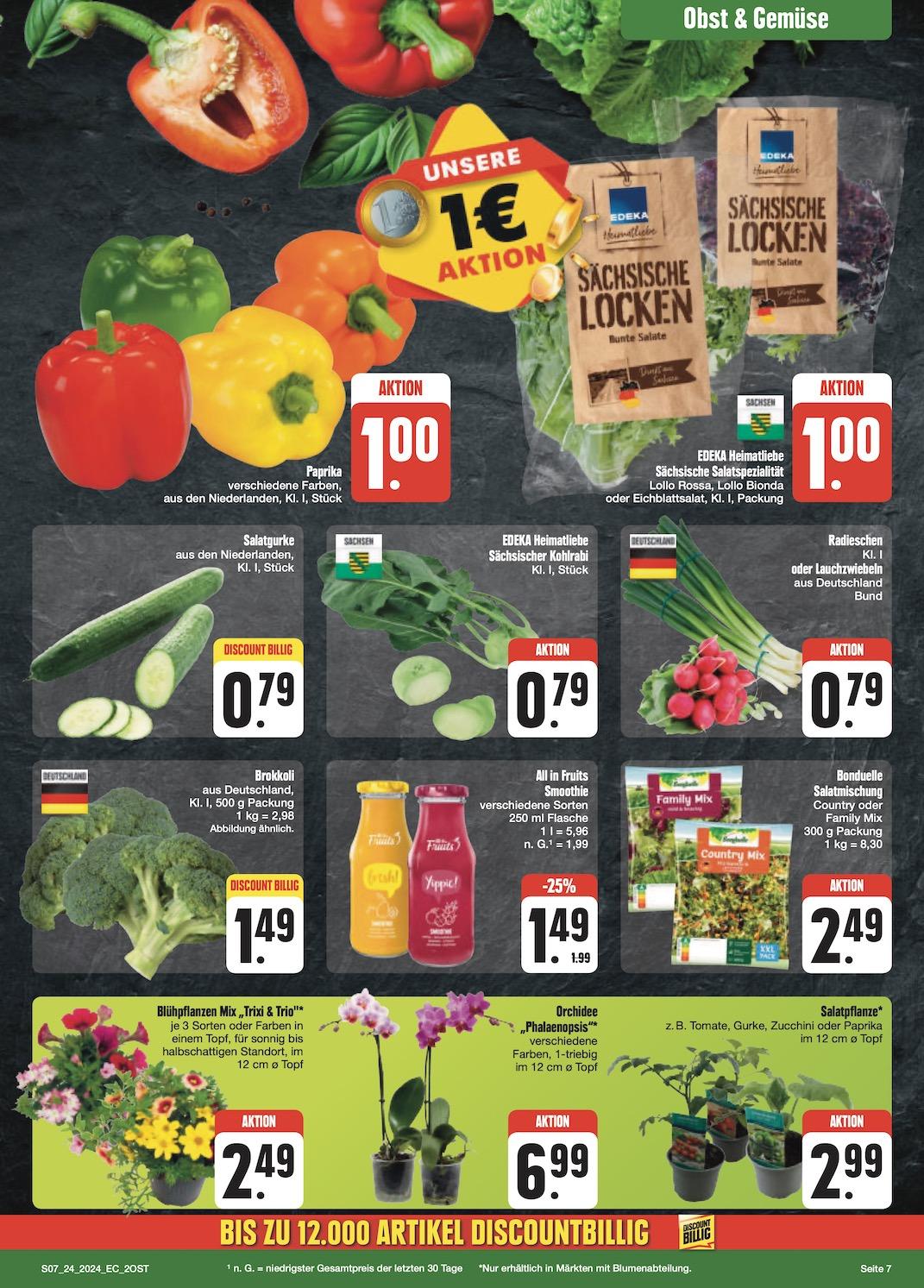 Edeka Prospekt ab Montag - Sachsen Seite 9