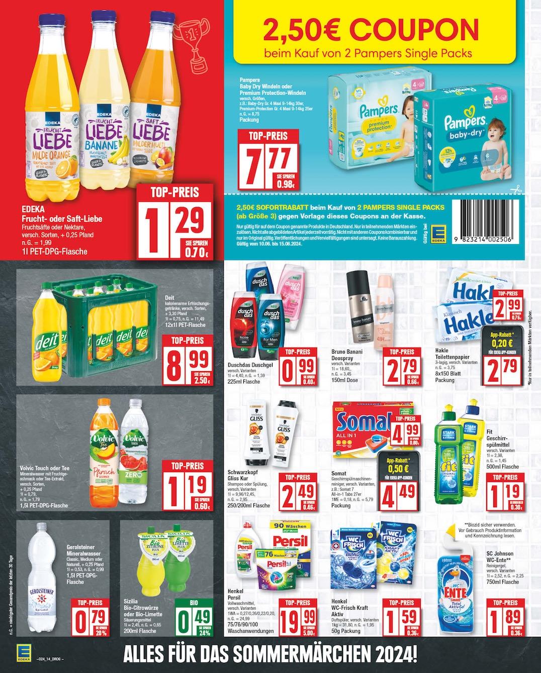 Edeka Prospekt ab Montag - Brandenburg Seite 14