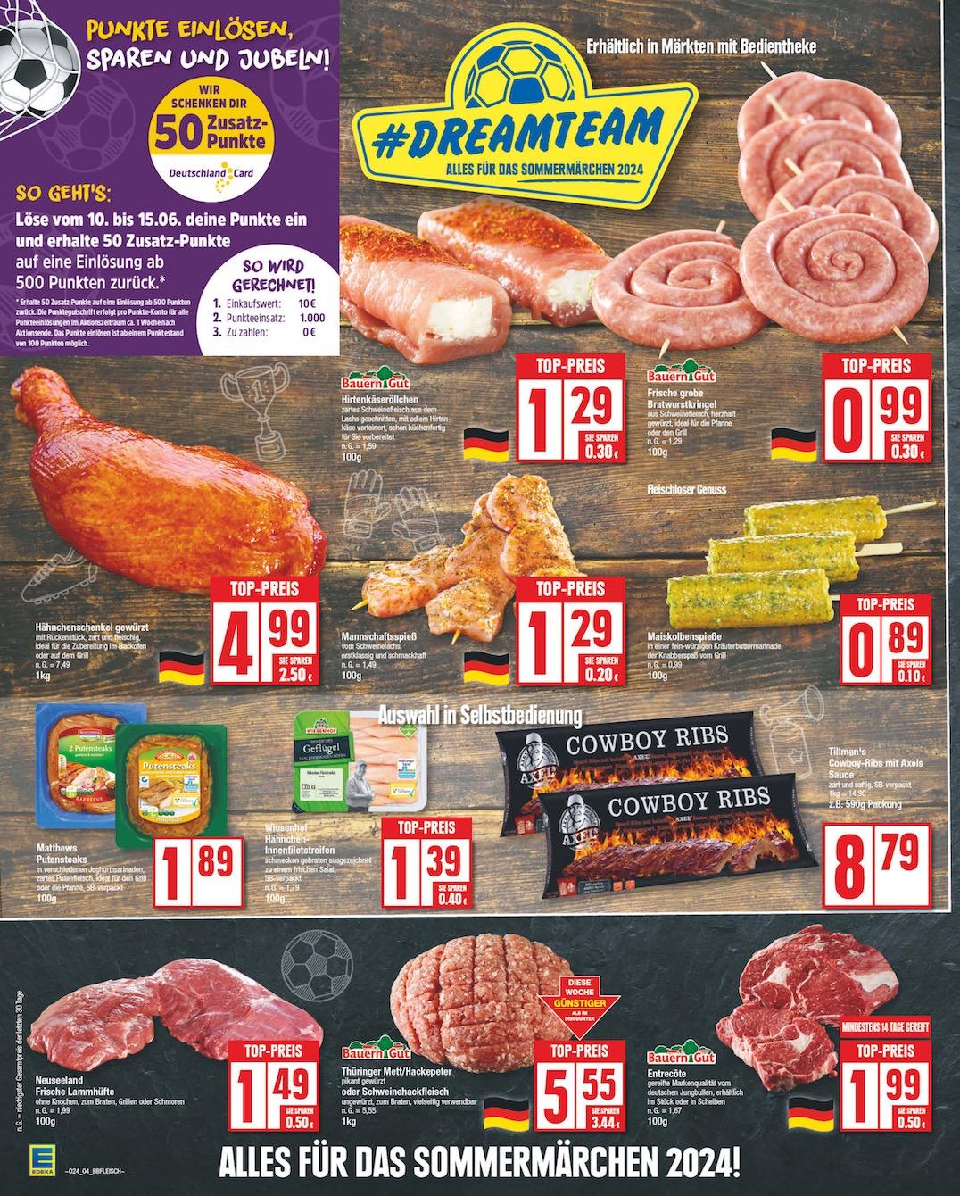 Edeka Prospekt ab Montag - Brandenburg Seite 4