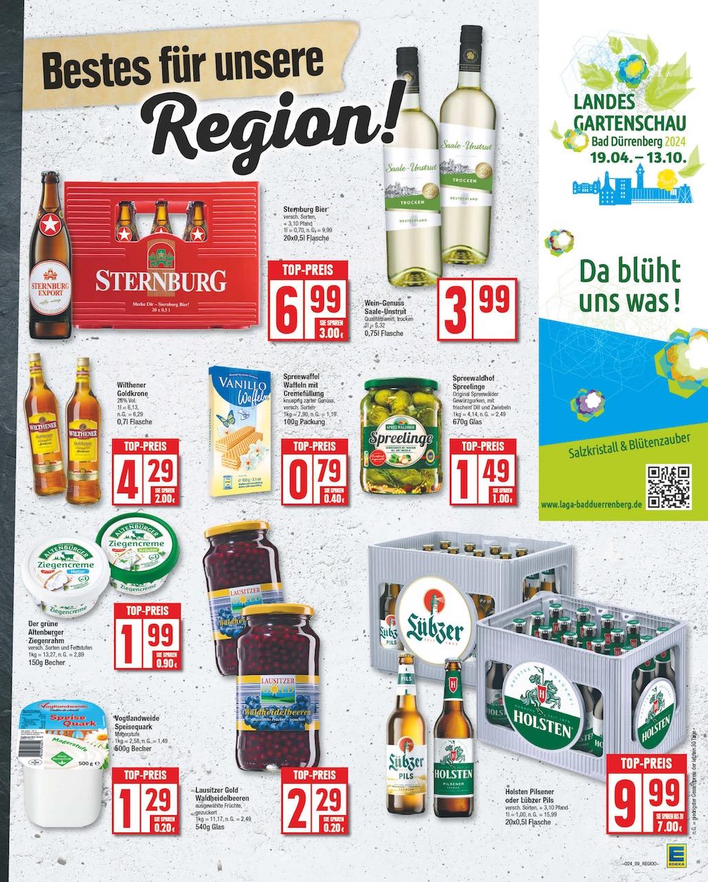 Edeka Prospekt ab Montag - Sachsen-Anhalt Seite 9