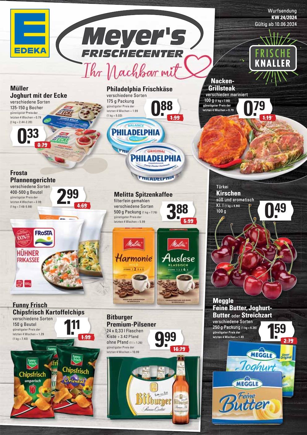Edeka Prospekt ab Montag - Hamburg Seite 1