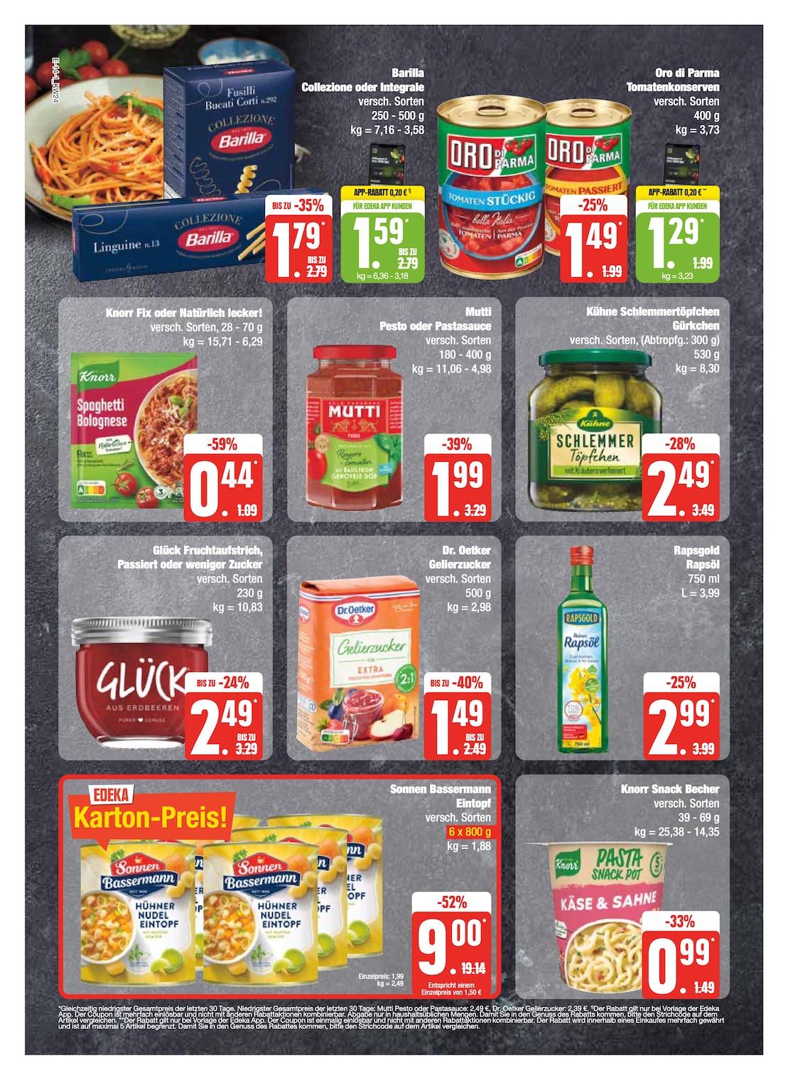 Edeka Prospekt ab Montag - Schleswig - Holstein Seite 14