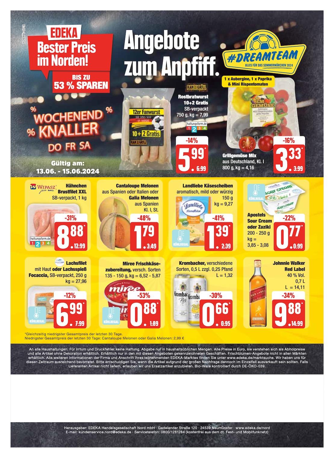 Edeka Prospekt ab Montag - Schleswig - Holstein Seite 20