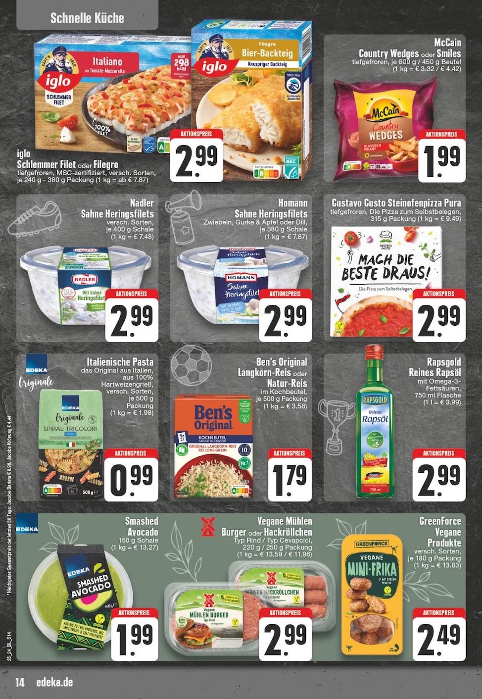 Edeka Prospekt ab Montag - Nordrhein - Westfalen Seite 14