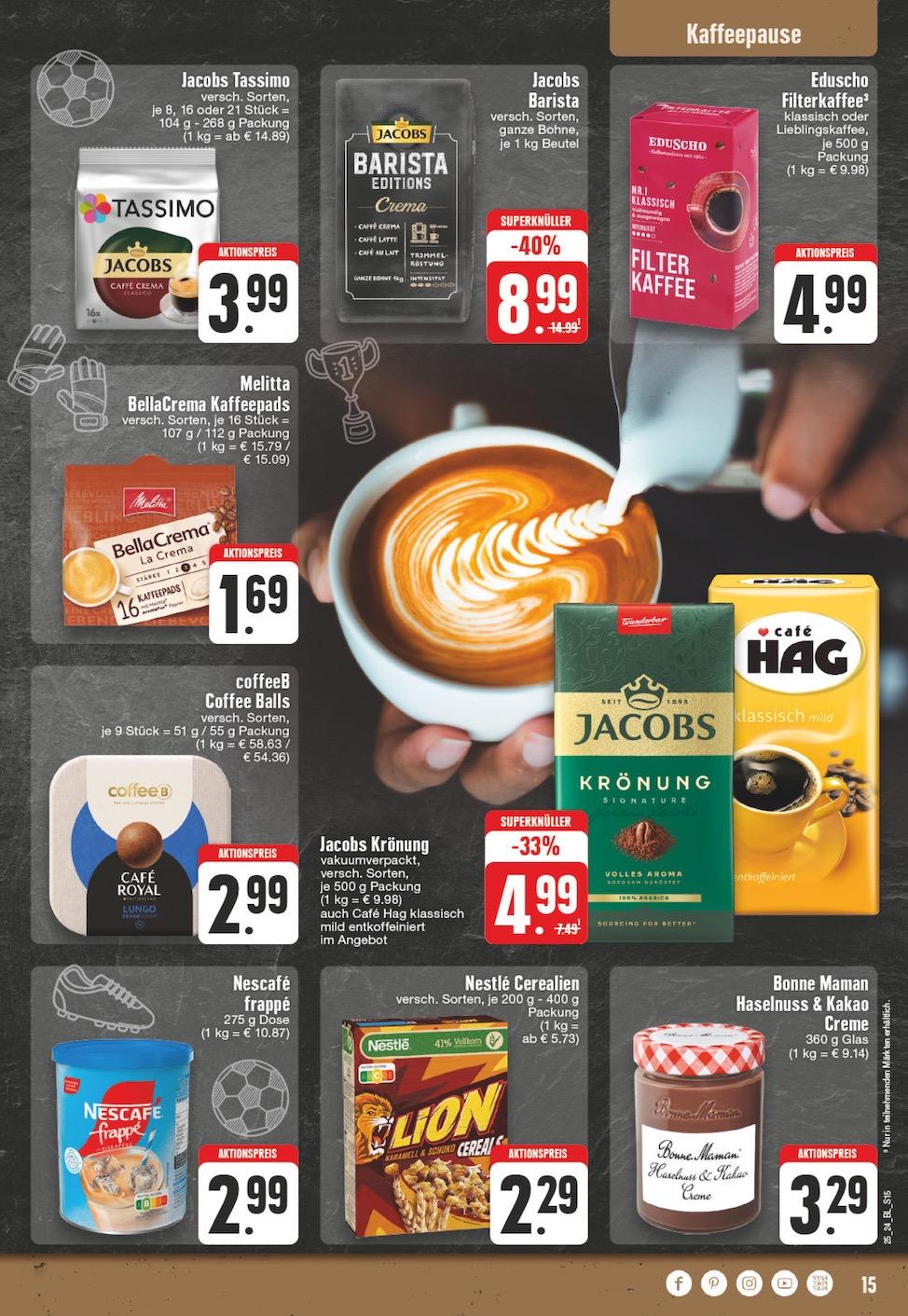 Edeka Prospekt ab Montag - Nordrhein - Westfalen Seite 15