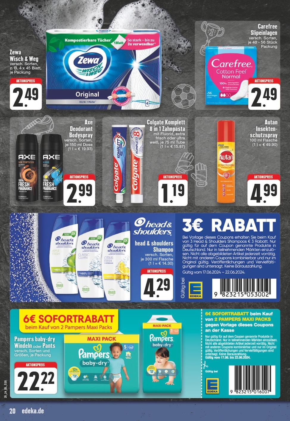 Edeka Prospekt ab Montag - Nordrhein - Westfalen Seite 20