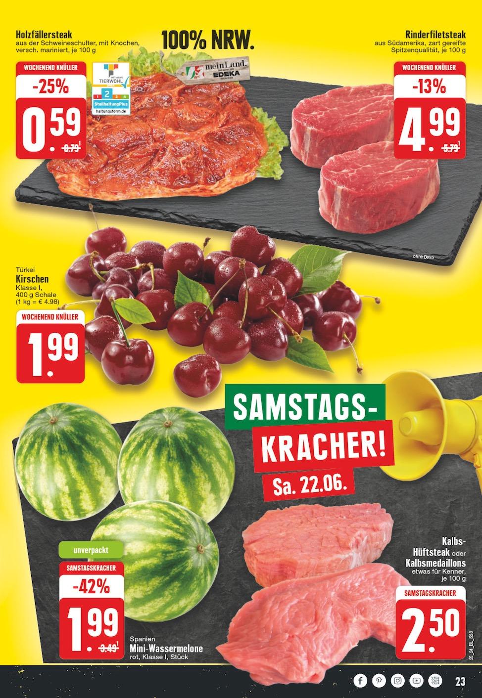 Edeka Prospekt ab Montag - Nordrhein - Westfalen Seite 23