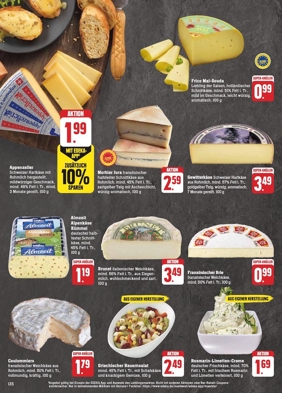 Edeka Prospekt ab Montag - Hessen Seite 12