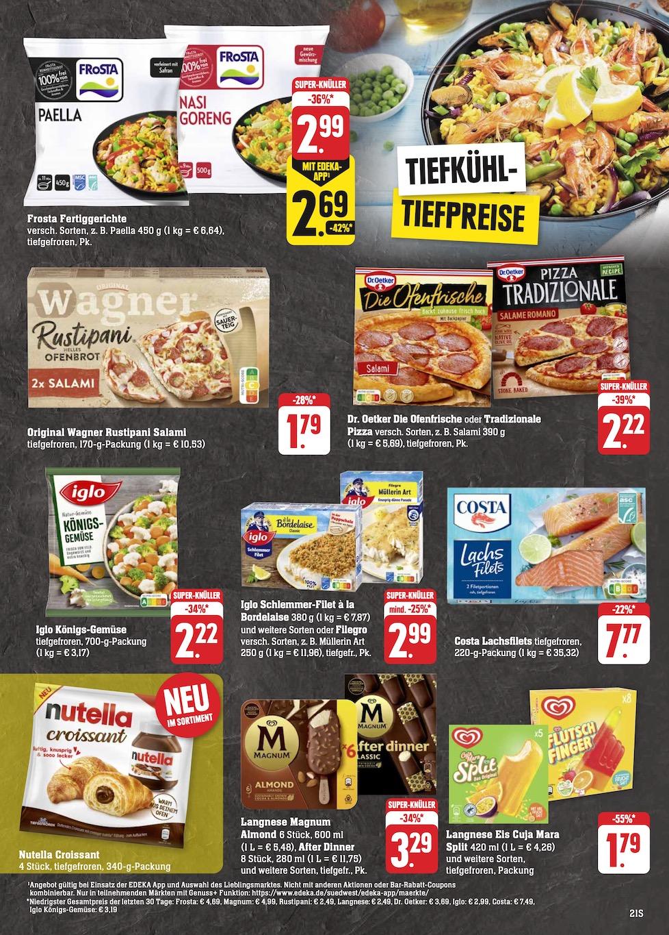 Edeka Prospekt ab Montag - Hessen Seite 21