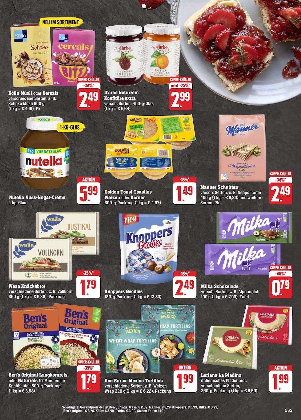 Edeka Prospekt ab Montag - Hessen Seite 25