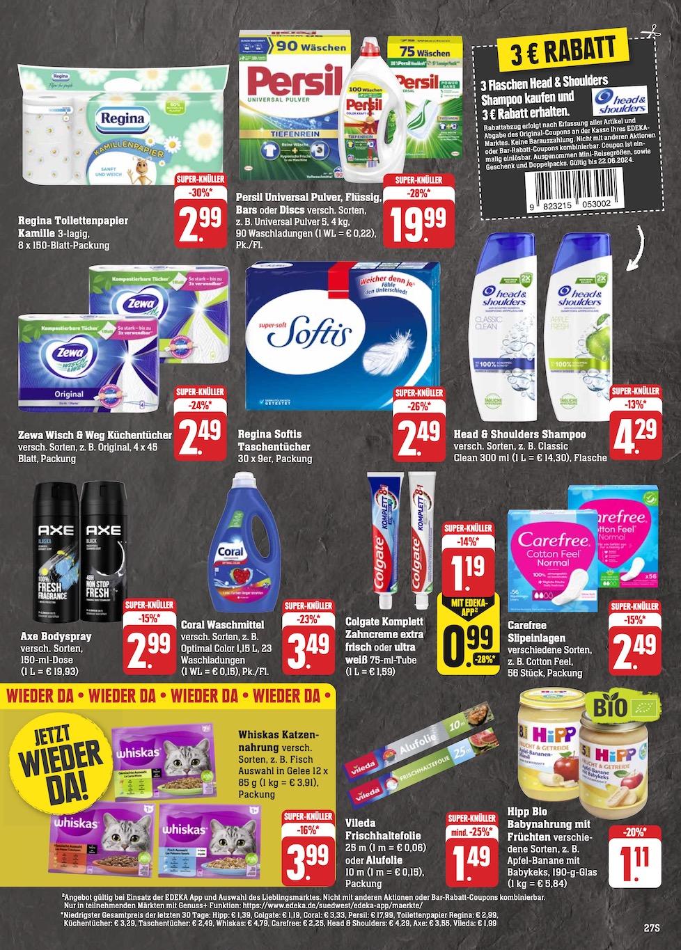 Edeka Prospekt ab Montag - Hessen Seite 27