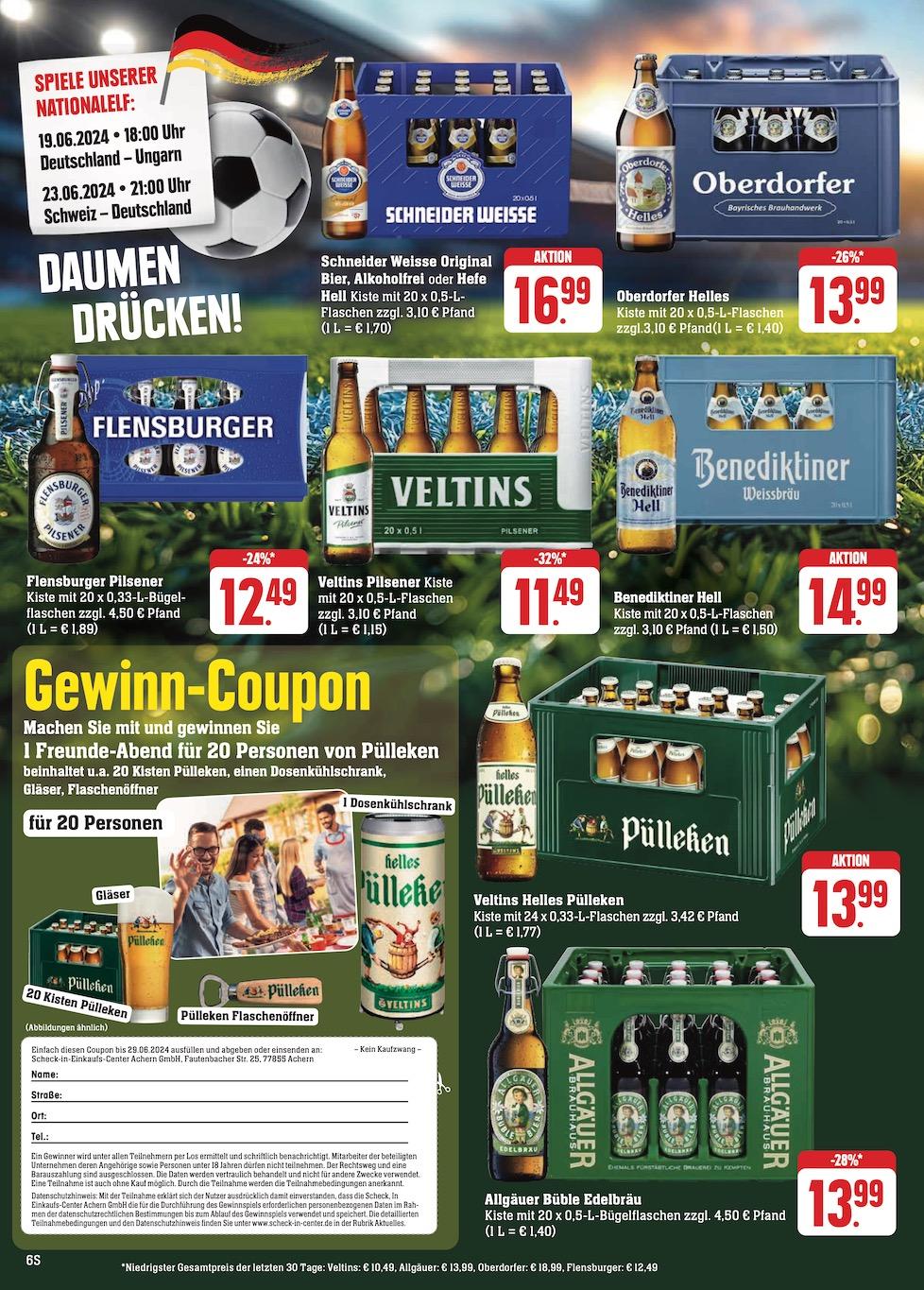 Edeka Prospekt ab Montag - Hessen Seite 6