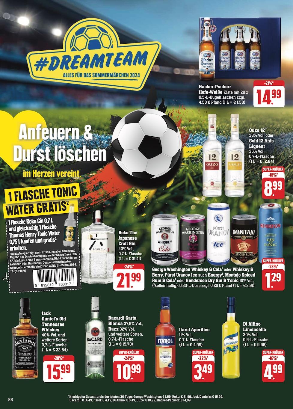 Edeka Prospekt ab Montag - Hessen Seite 8