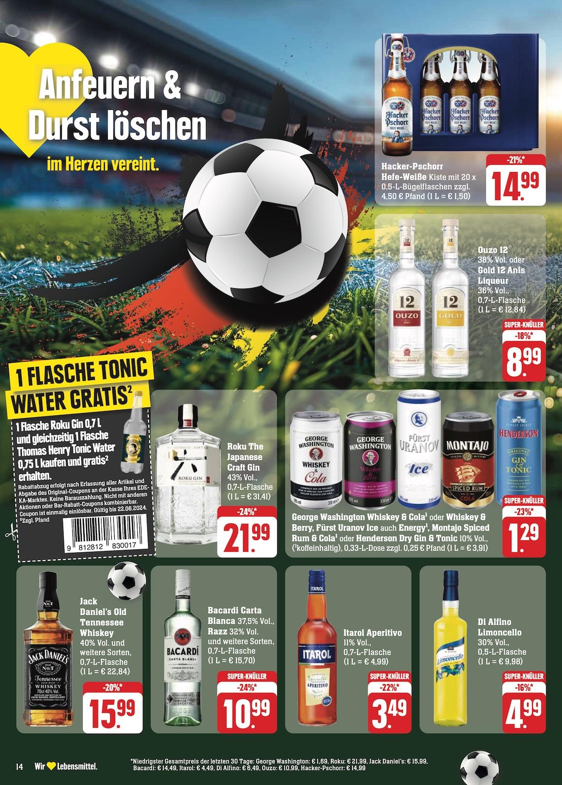 Edeka Prospekt ab Montag - Rheinland - Pfalz Seite 22