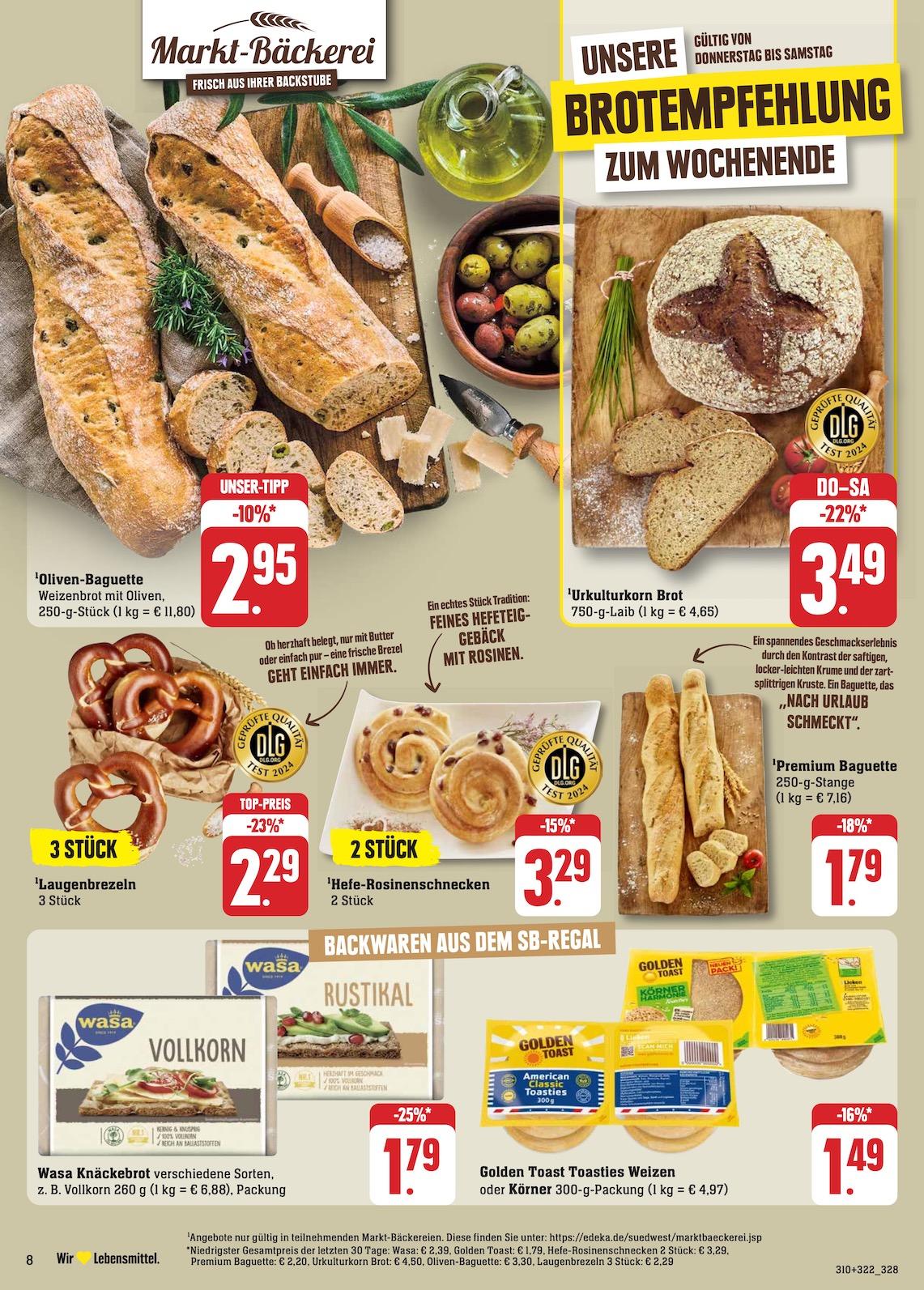 Edeka Prospekt ab Montag - Baden - Württemberg Seite 14