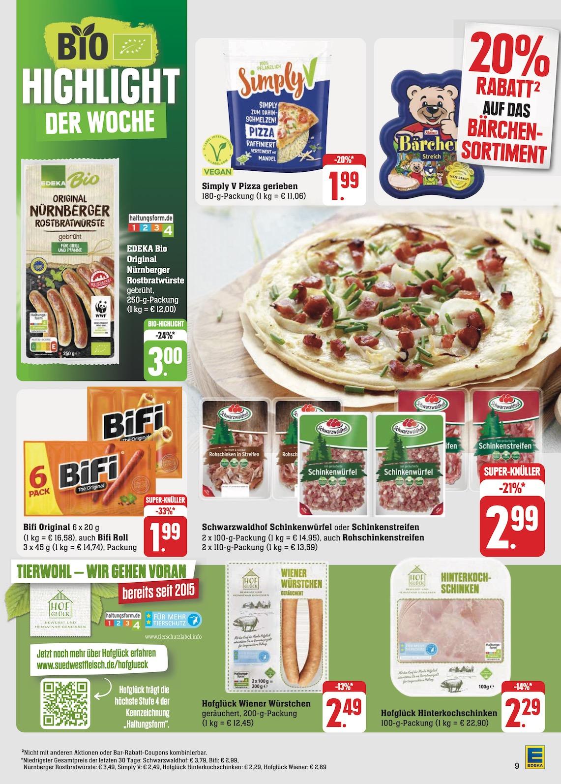 Edeka Prospekt ab Montag - Baden - Württemberg Seite 15